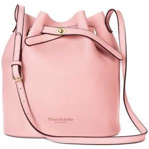 ELIZABETH ARDEN Light Pink TOTE BAG PURSE BUCKET
